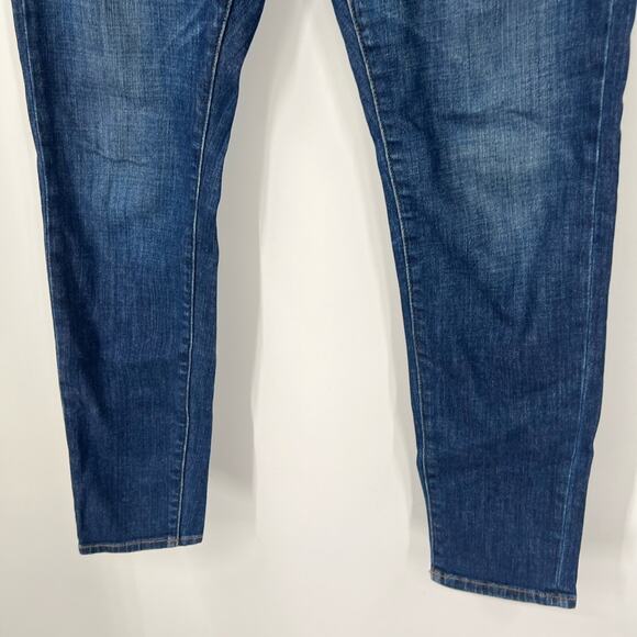 Frame Le Garçon Mid-Rise Skinny Jeans in Belgrave - Picture 4 of 7